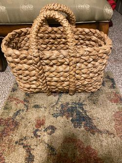 woven Seagrass tote