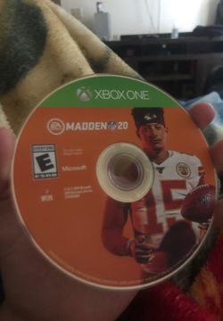 madden 20 xbox one