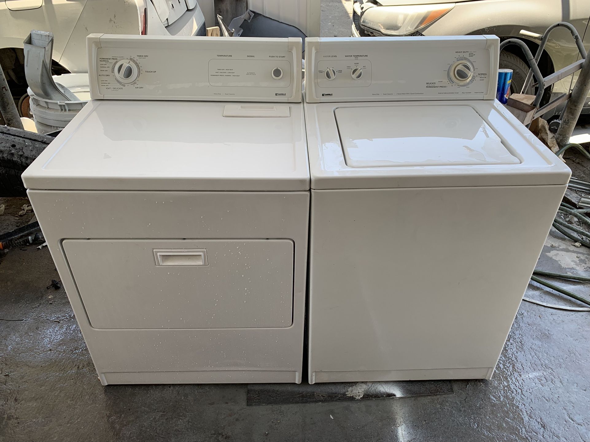 Kenmore Washer And Electric Dryer Set