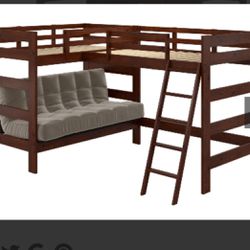 Bunk Beds With Futon 
