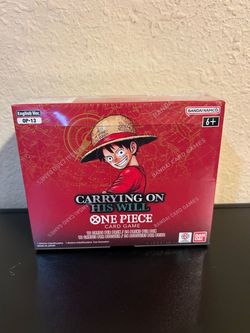 One Piece: OP-13 Carrying On His Will Booster Box