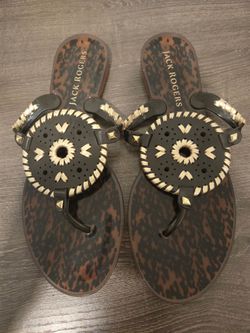 Jack Rogers Jelly Thong Sandals 9