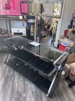 Glass Tv Stand