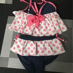 Two Girls Swimsuit Sets 4-5
