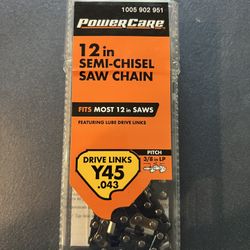 PowerCare 12inch Saw Chain