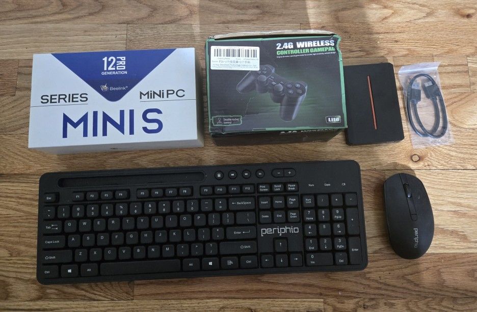 Mini PC With Game Drive Bundle