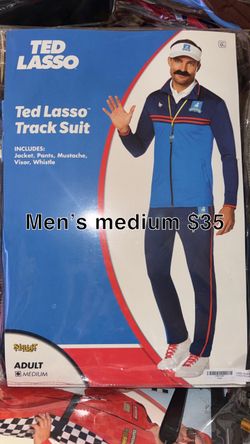 Ted Lasso Track Suit Costume Men's Medium