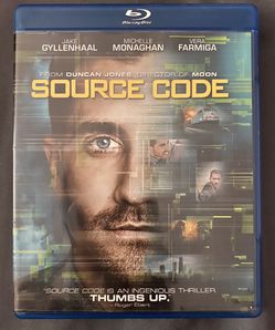 Source Code Movie Blu Ray Disc DVD