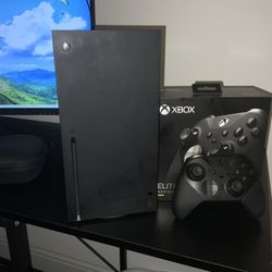 Xbox Series X With Pro Controller