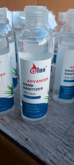 Eluo Advanced Hand Sanitizer with Aloe 8 oz