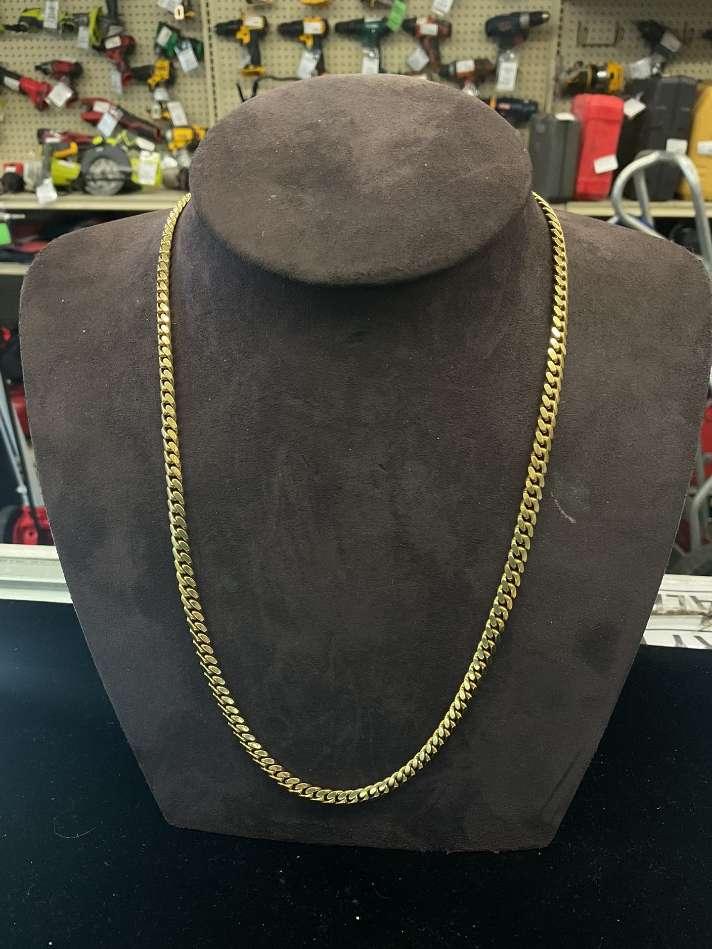 14k Miami Cuban Chain 37622-1