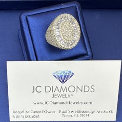 Ring Men 10k With Diamonds 💎 