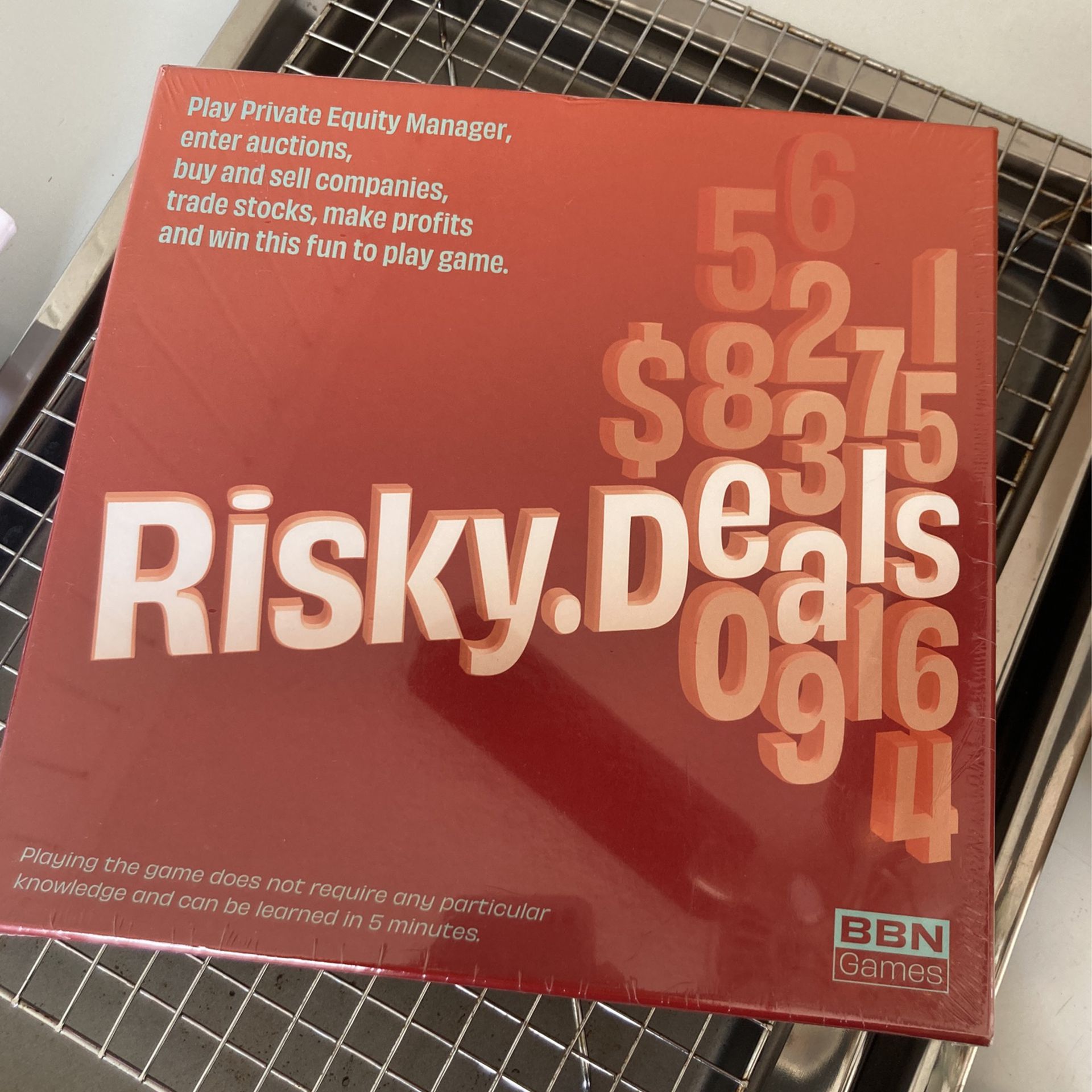 Risky Deals Stocks Board Game
