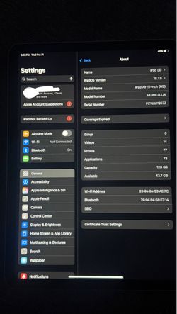 Ipad air M2