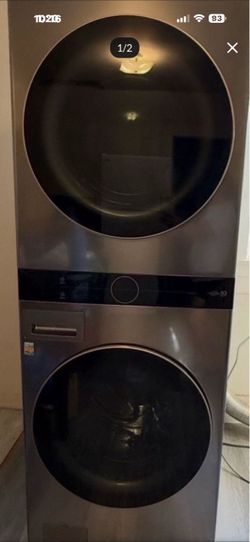 LG WASHER DRYER TOWER