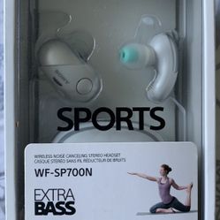 New Sony Sports Wireless Headphones 