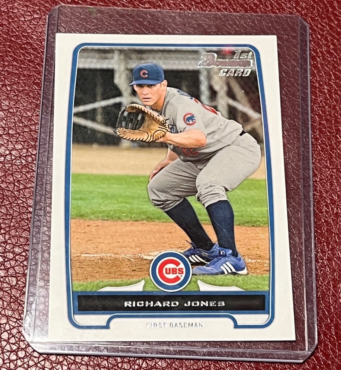 2012 Bowman Prospects Richard Jones #BP19 Chicago Cubs