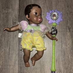 Tiana Doll With Wand