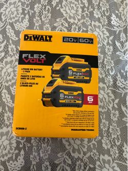 Dewalt FlexVolt Batteries