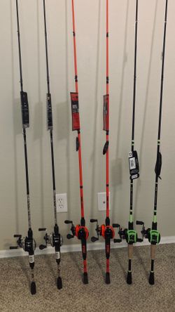 LH Baitcast Combos - Have (6) Available