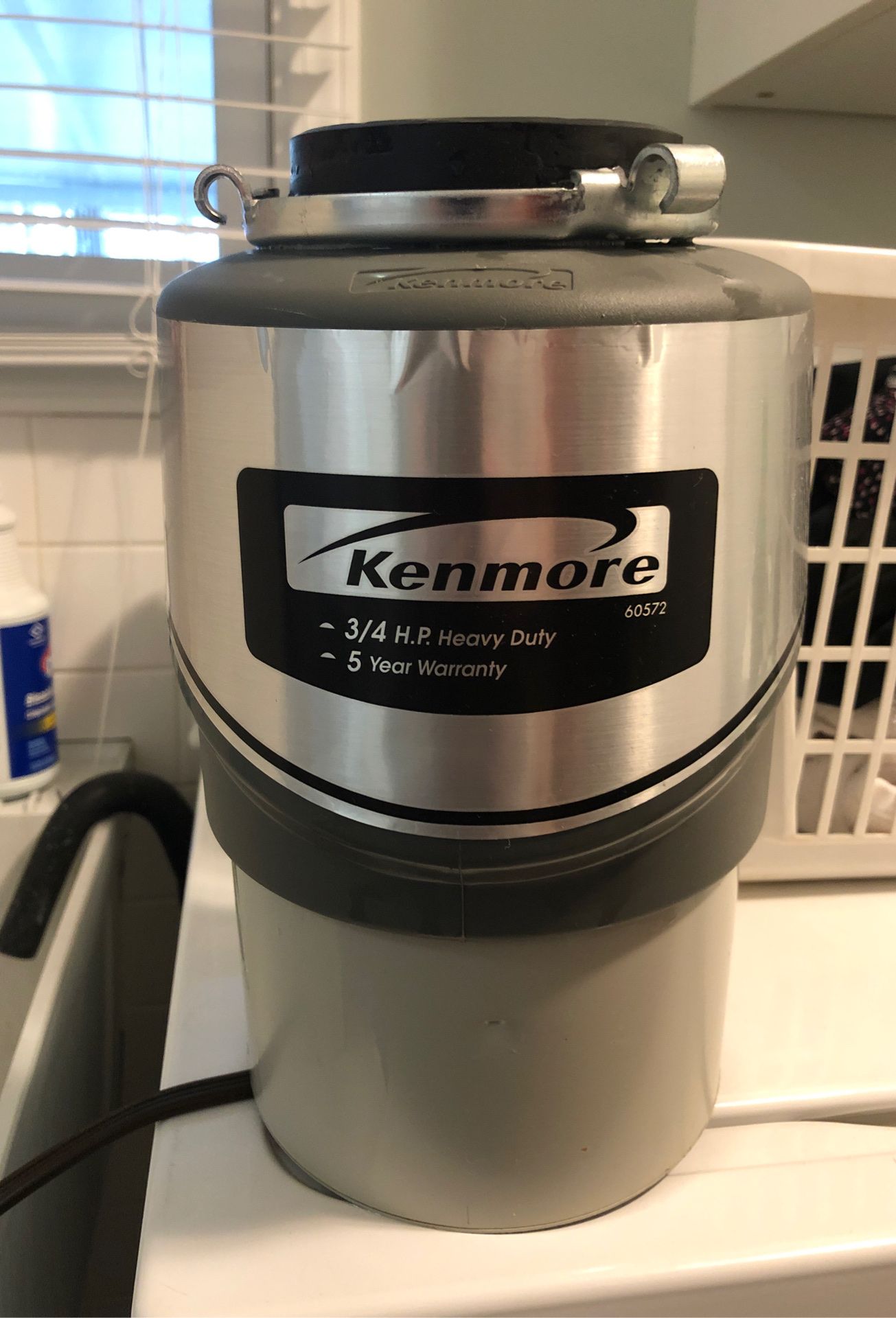 Kenmore Garbage Disposal 3/4 hp Model#175.605721