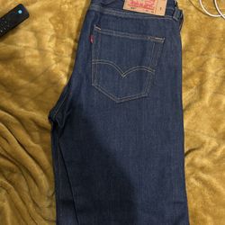 Levi's 501 Dark Wash Jeans W34 L32
