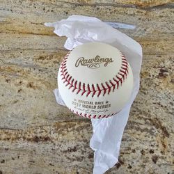 New 2017 World Series Baseball (pearl White)