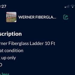 Werner 10’ Ladder
