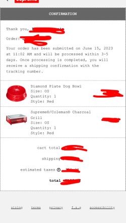 Supreme SS23 Accessories