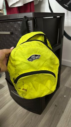 Vans Off The Wall Mini Backpack Yellow