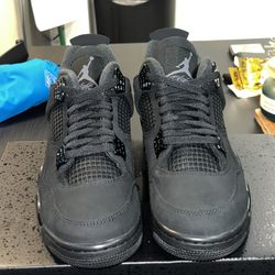 Jordan 4 Black Cats 2025 Size 10 
