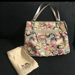 Coach Limited Edition Multicolor Purse. Brand New & Rare 