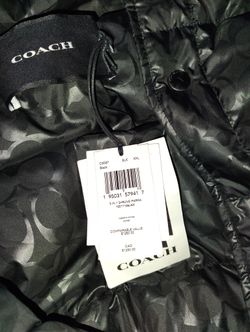 XXL Mens COACH puffer Jacket BRANDNEW