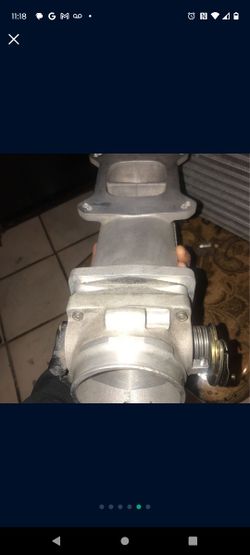 Throttle Body Intake With MAF Sensor  And Throttle Control 