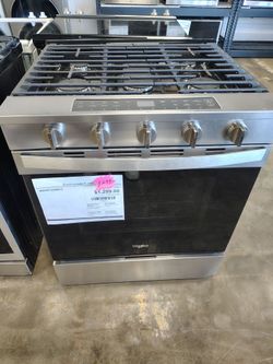 Whirlpool Stainless Steel Gas Range