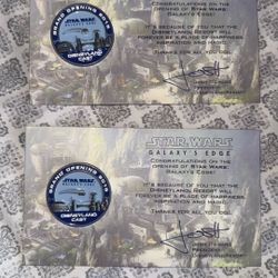 Star Wars Galaxy’s Edge Disneyland Cast Member Pin