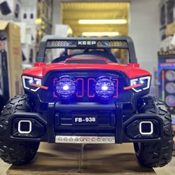 Kids Jeep With Flashing Lights