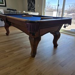 7ft Beach Manufacturing Pool Table