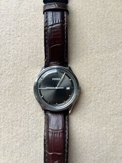 Fossil (FS-4672) Watch & Leather Band