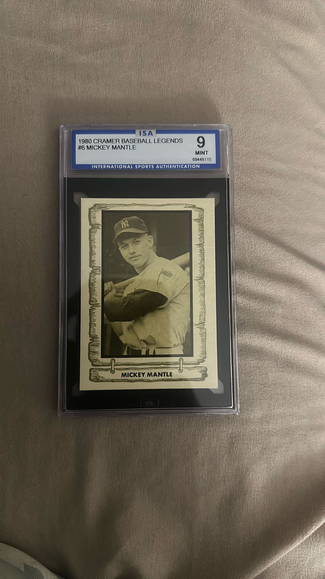 Mickey Mantle Card