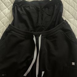 Maternity Fig Scrub Pants