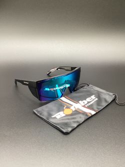 BOMBER EYEWEAR JOHNNY ICE BLUE MIRROR SAFETY LENS**(FINANCIAMOS/WE FINANCE)**