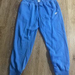 Blue Nike Sweatpants 