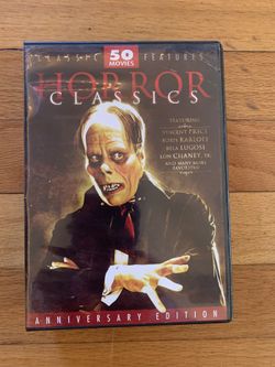 50 Horror Classics.  12 Disc Set 