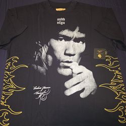 Darcsport Bruce Lee Don't Think, Feel! Premium OS Tee Black Size XL (416/1000)