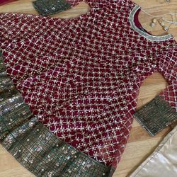 Pakistani Suit Dress Kameez Shalwar Dupatta 