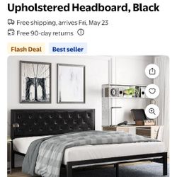 Amolife Metal Bed Frame - Size: King