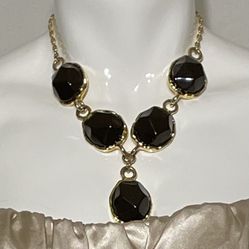 Necklace Chunky Brown 
