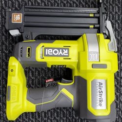 Ryobi ONE+ 18V 18-Gauge Cordless AirStrike Brad Nailer (Tool Only) P321