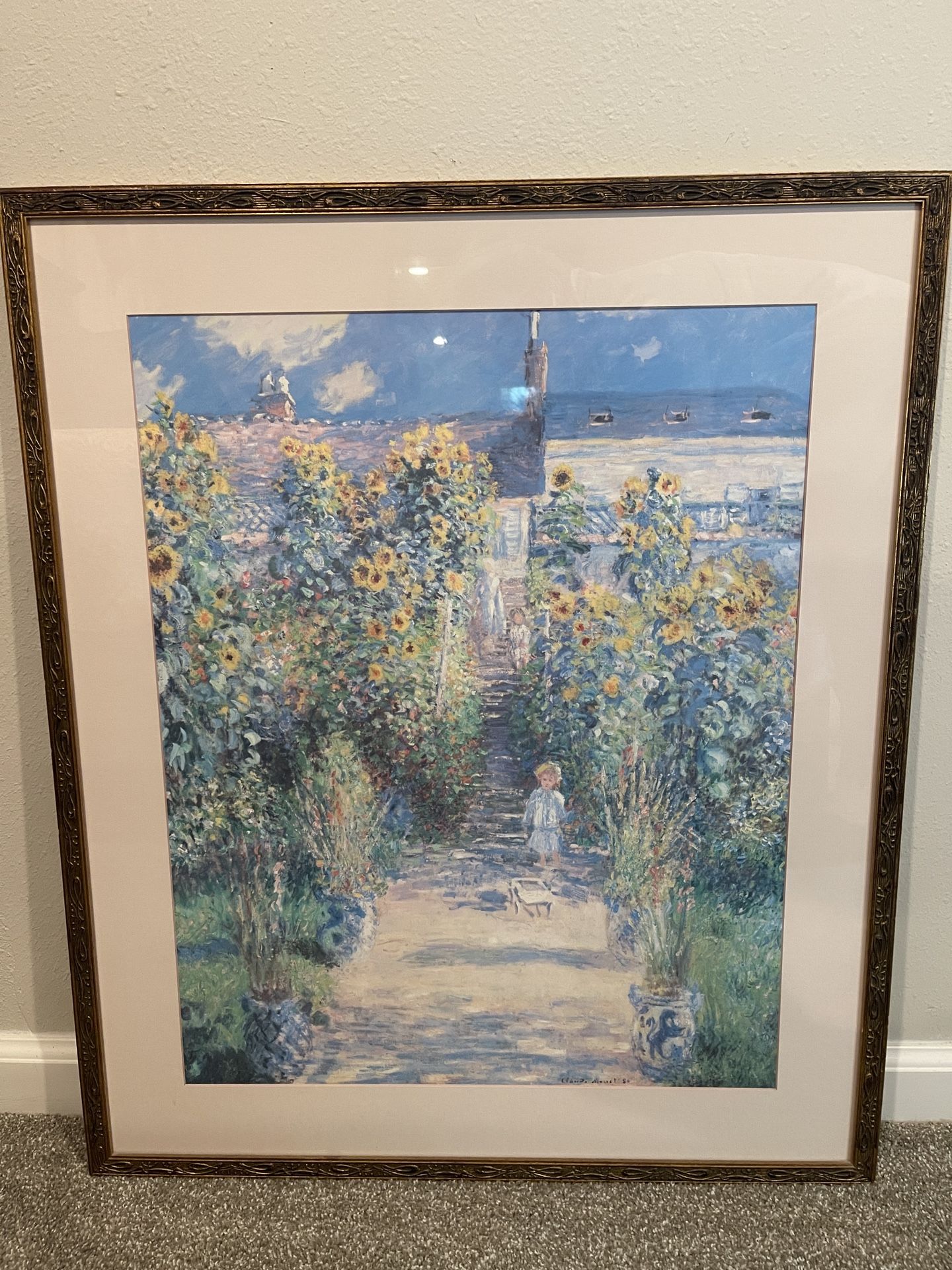 Framed Monet Print $25 OBO